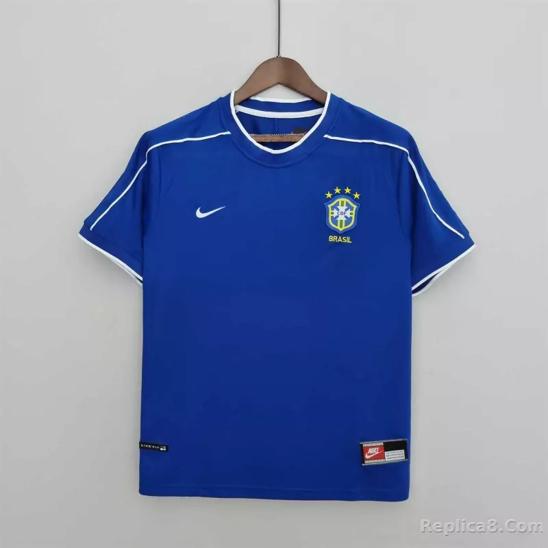 1998 Brazil World Cup Away Retro Jersey
