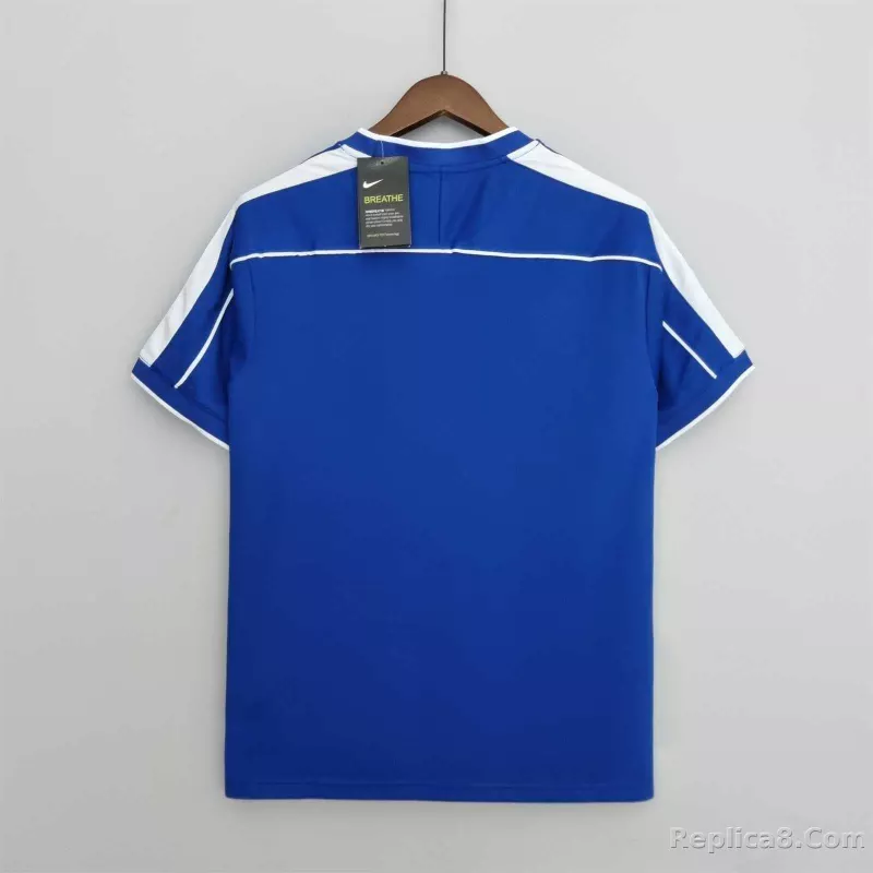 1998 Brazil World Cup Away Retro Jersey - detail