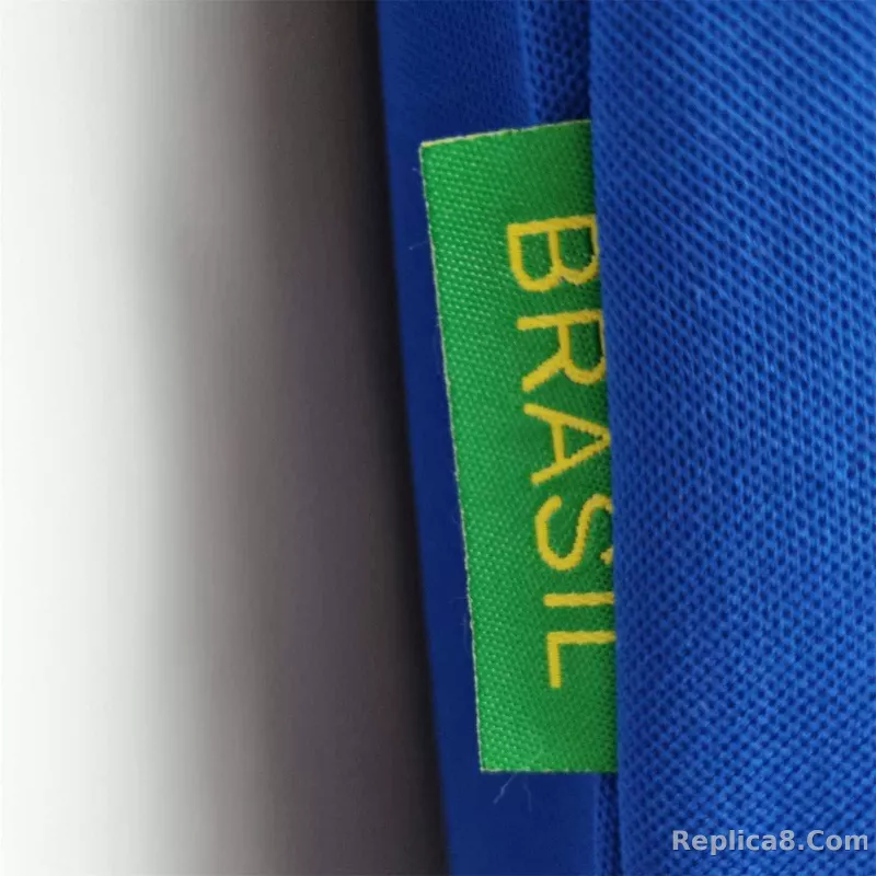 1998 Brazil World Cup Away Retro Jersey - detail