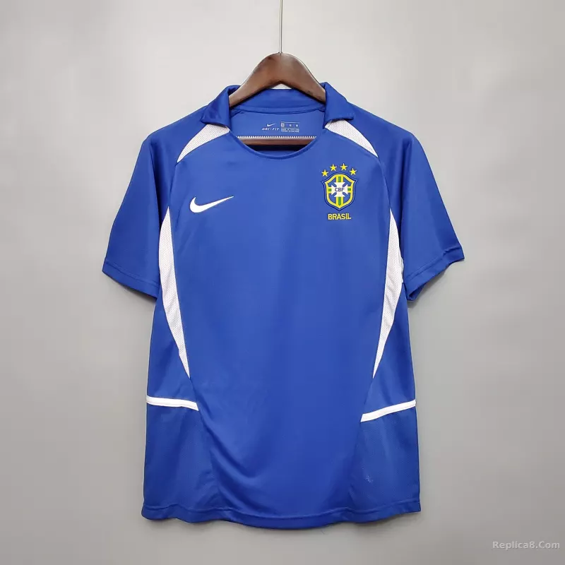 2002 Brazil World Cup Away Retro Jersey
