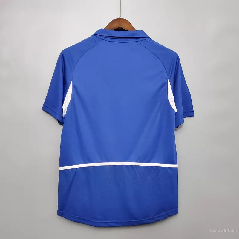 2002 Brazil World Cup Away Retro Jersey - detail