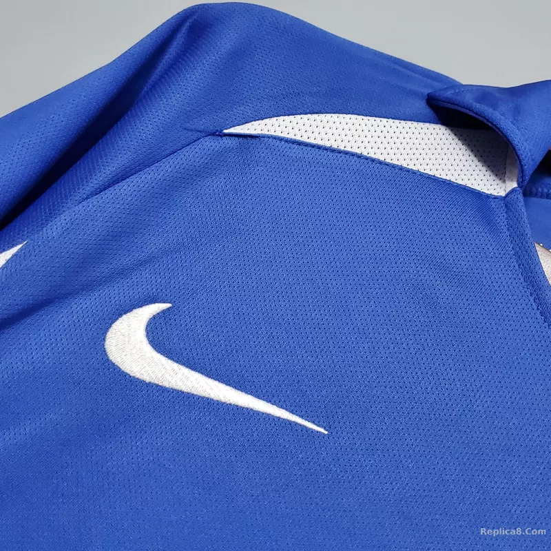2002 Brazil World Cup Away Retro Jersey - detail