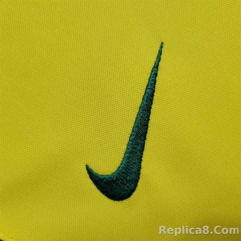 2002 Brazil World Cup Home Retro Jersey - detail