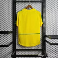 2002 Brazil World Cup Home Retro Jersey - view 3
