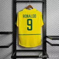 2002 Brazil World Cup Home Retro Jersey - view 12