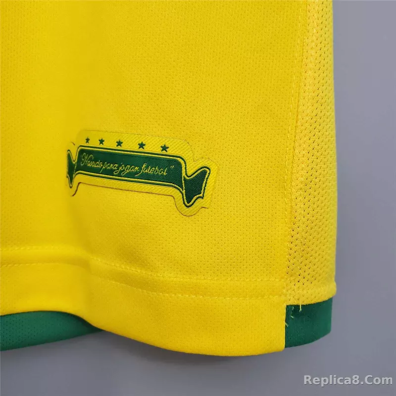 2006 Brazil World Cup Home Retro Jersey - detail
