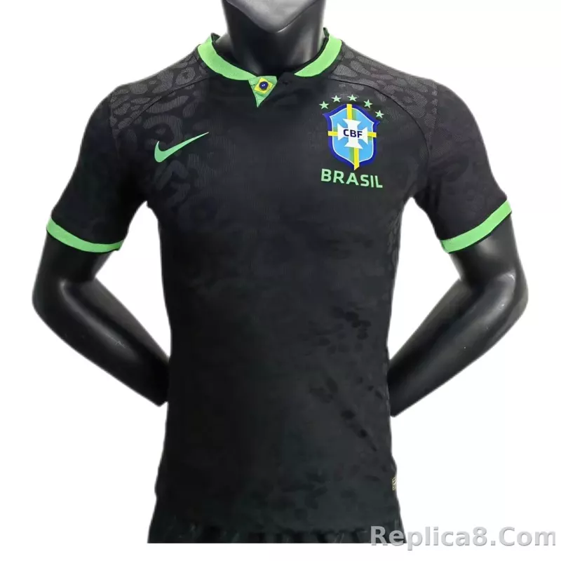 2022 Brazil Jersey The Dark Replica World Cup Player Version