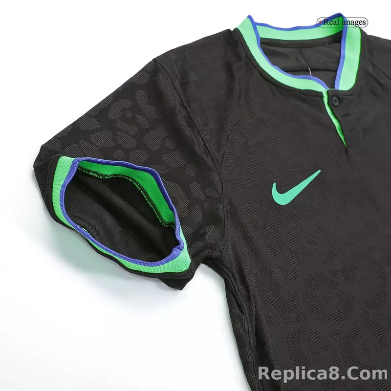 2022 Brazil Jersey The Dark Replica World Cup Player Version - detail