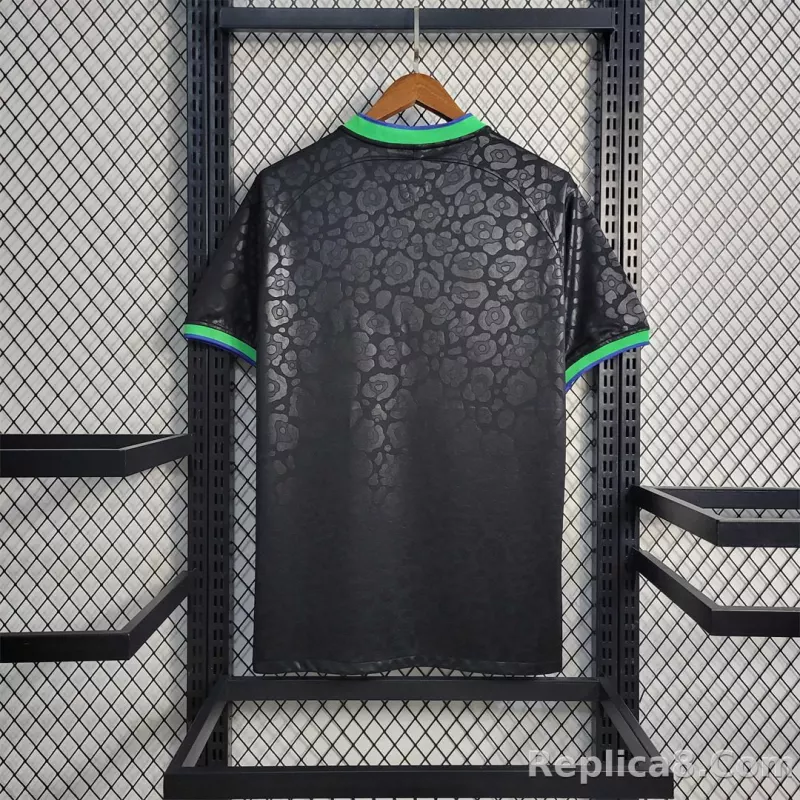 2022 Brazil Jersey The Dark Replica World Cup - detail