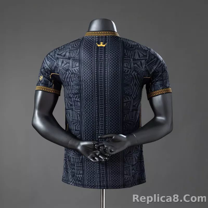 2026 Brazil Special Soccer Jersey Player Version Black - detail