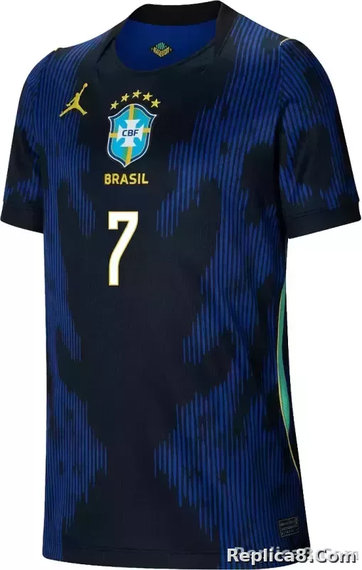 Nike Brazil Away Vinicius Junior #7 Shirt 2026-2027 - detail