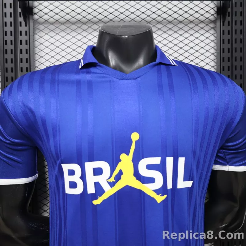 2026 Brazil Air Jordan Special Polo Shirt Nike - detail