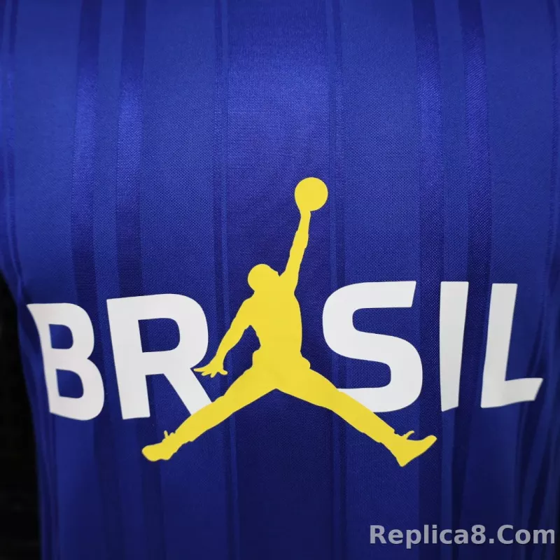 2026 Brazil Air Jordan Special Polo Shirt Nike - detail