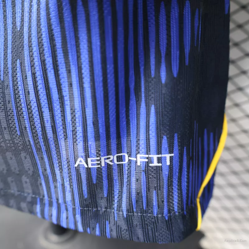2026 Brazil Away World Cup Jersey Player Version Long Sleeve - detail