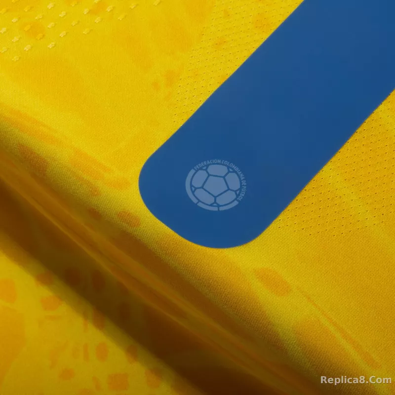 adidas Colombia Authentic Home Luis Diaz 7 Shirt 2026-2027 - detail