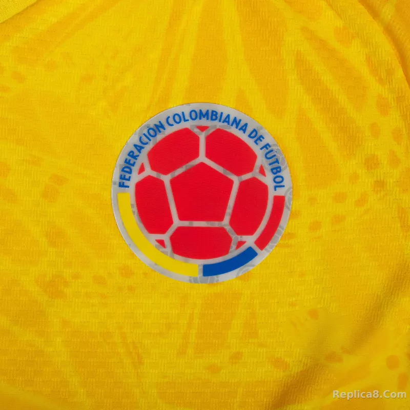 adidas Colombia Authentic Home Luis Diaz 7 Shirt 2026-2027 - detail