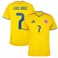 adidas Colombia Authentic Home Luis Diaz 7 Shirt 2026-2027 - view 1