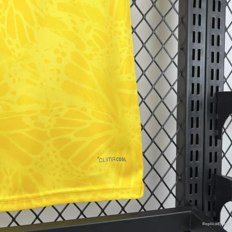 2026 Colombia Home World Cup Soccer Kids Kit Jersey+Shorts - detail