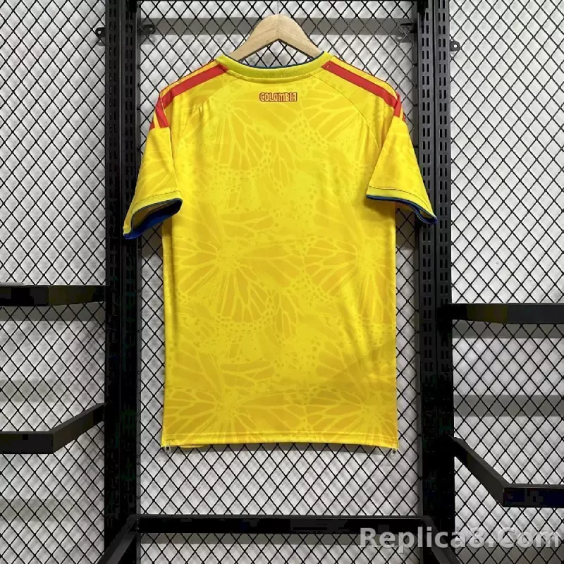 2026 Colombia Home World Cup Soccer Jersey - detail