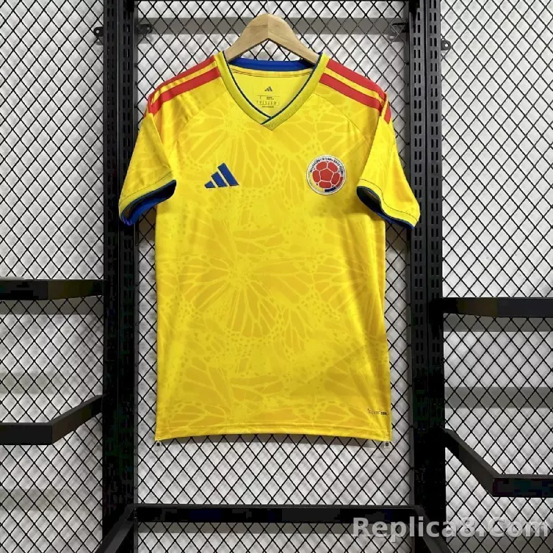 2026 Colombia Home World Cup Soccer Jersey - detail