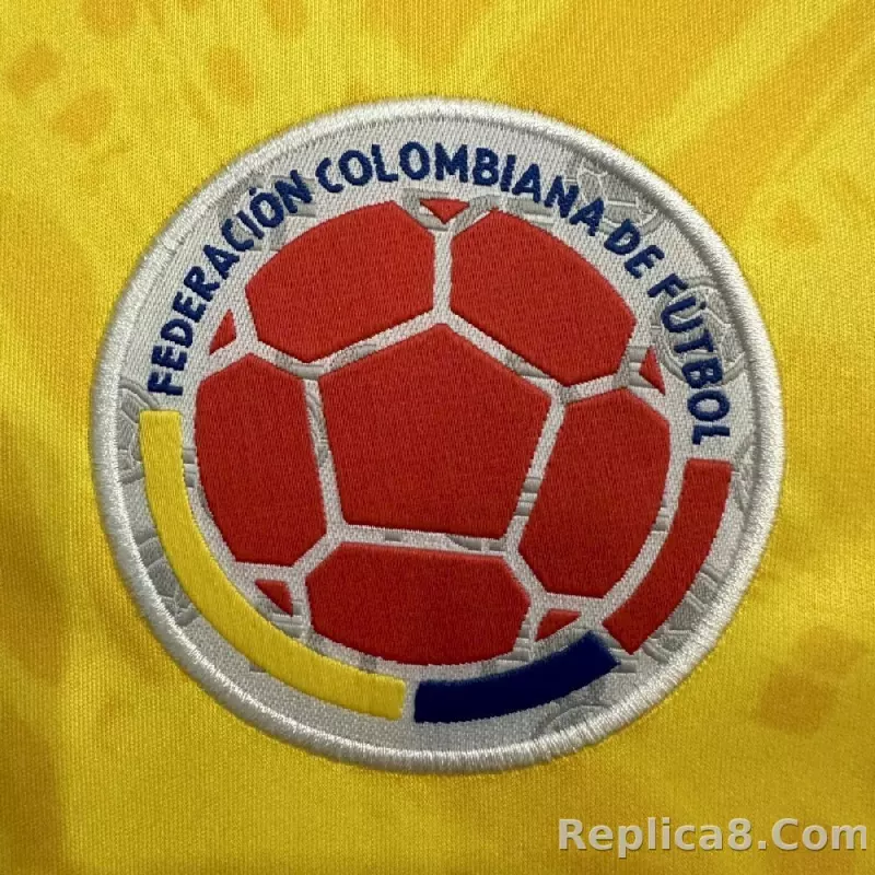 2026 Colombia Home World Cup Soccer Jersey - detail