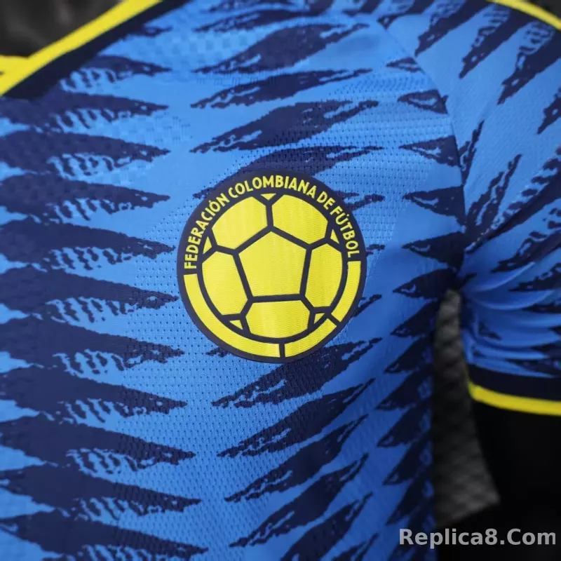 2026 Colombia Away World Cup Jersey Player Version - detail