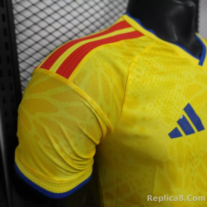2026 Colombia Home World Cup Jersey Player Version - detail