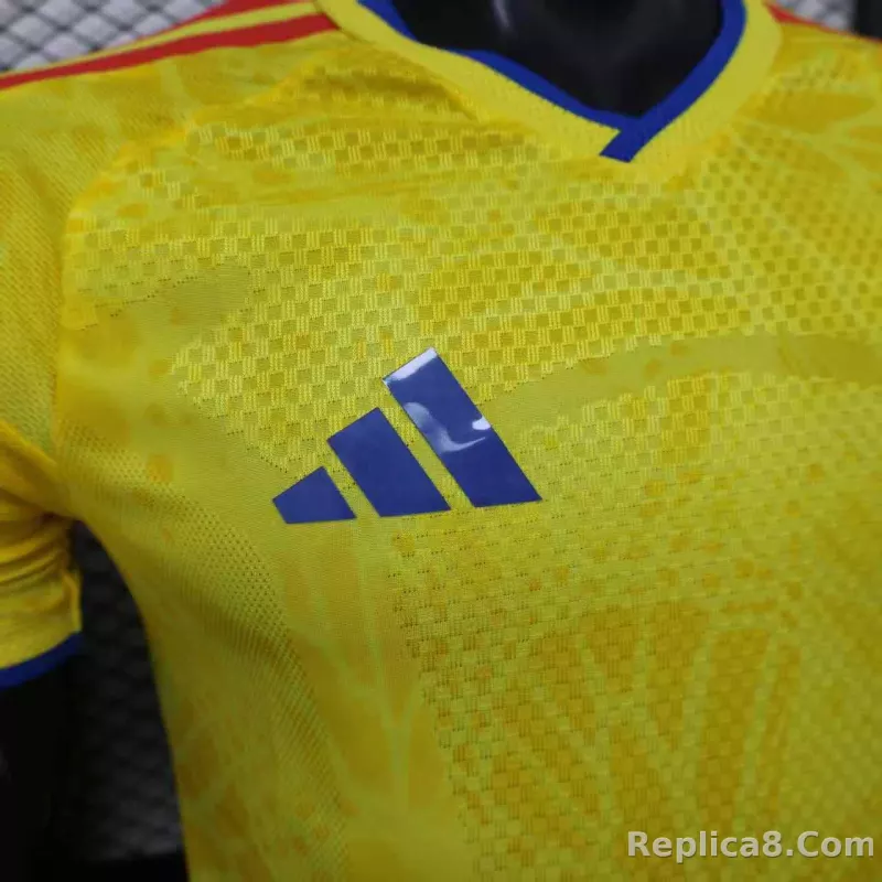 2026 Colombia Home World Cup Jersey Player Version - detail
