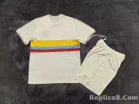2024 Colombia 100th White Anniversary Kids Kit Jersey+Shorts - view 3