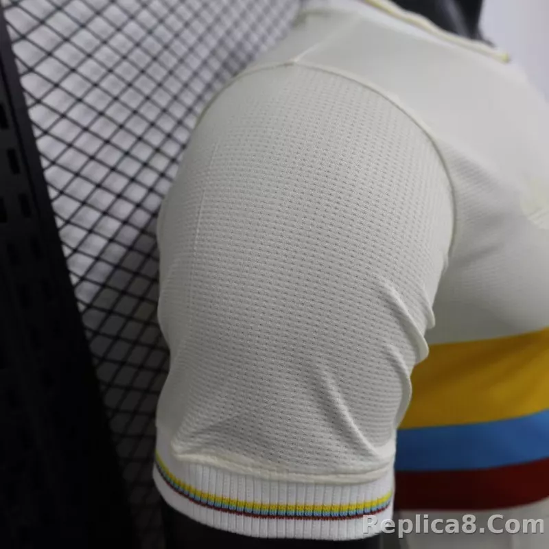 2024 Colombia 100th White Anniversary Jersey Player Version - detail