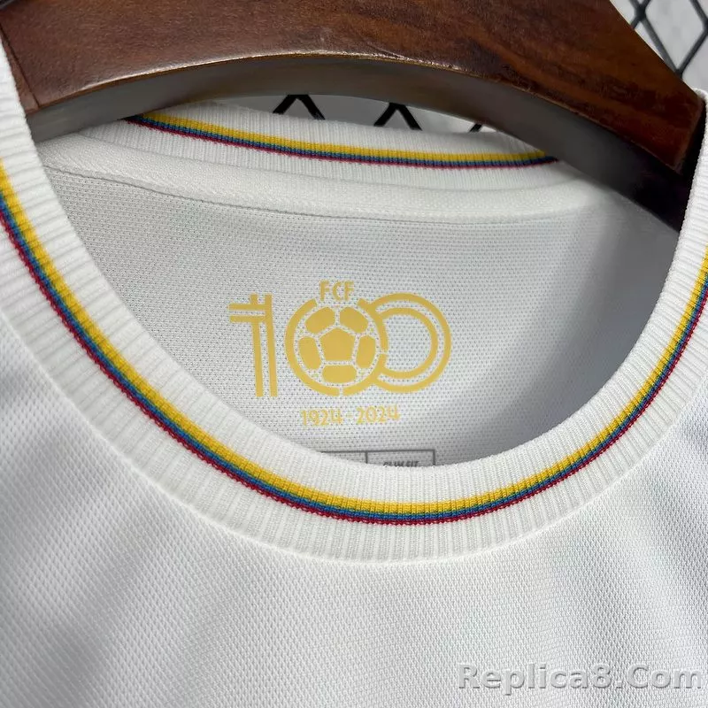 2024 Colombia 100th White Anniversary Jersey - detail
