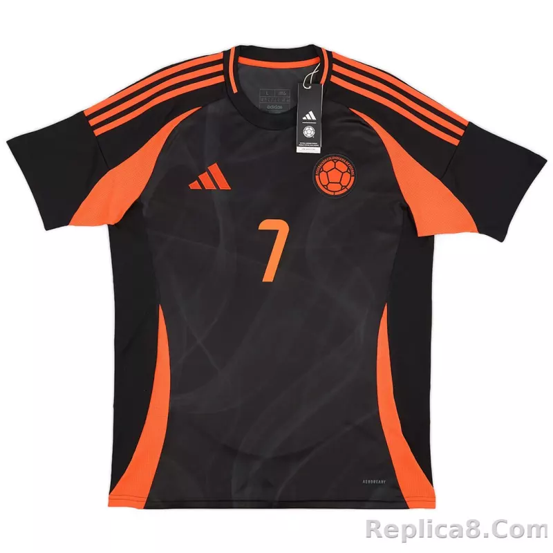 2024 Colombia L.DÍAZ #7 Away Jersey Copa America - detail