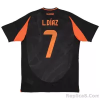 2024 Colombia L.DÍAZ #7 Away Jersey Copa America - view 1