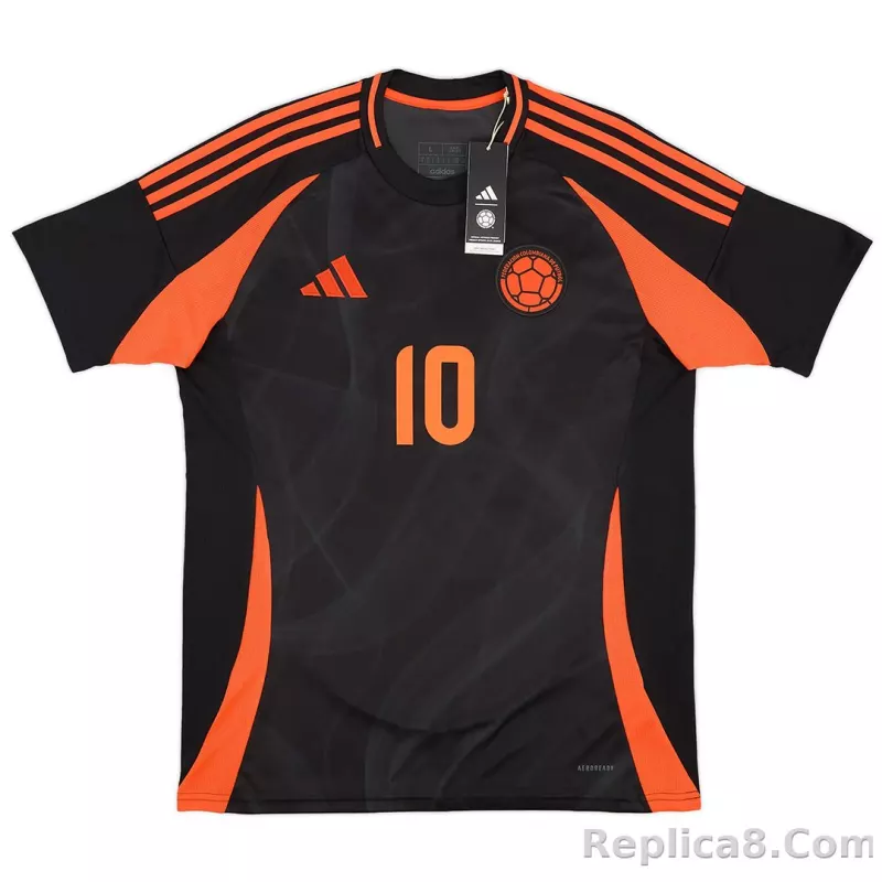 2024 Colombia JAMES #10  Away Jersey Copa America - detail