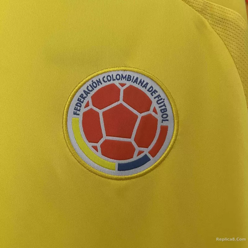 2024 Colombia L.DÍAZ #7 Home Jersey Copa America - detail