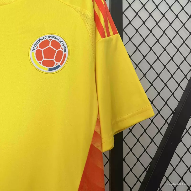 2024 Colombia L.DÍAZ #7 Home Jersey Copa America - detail