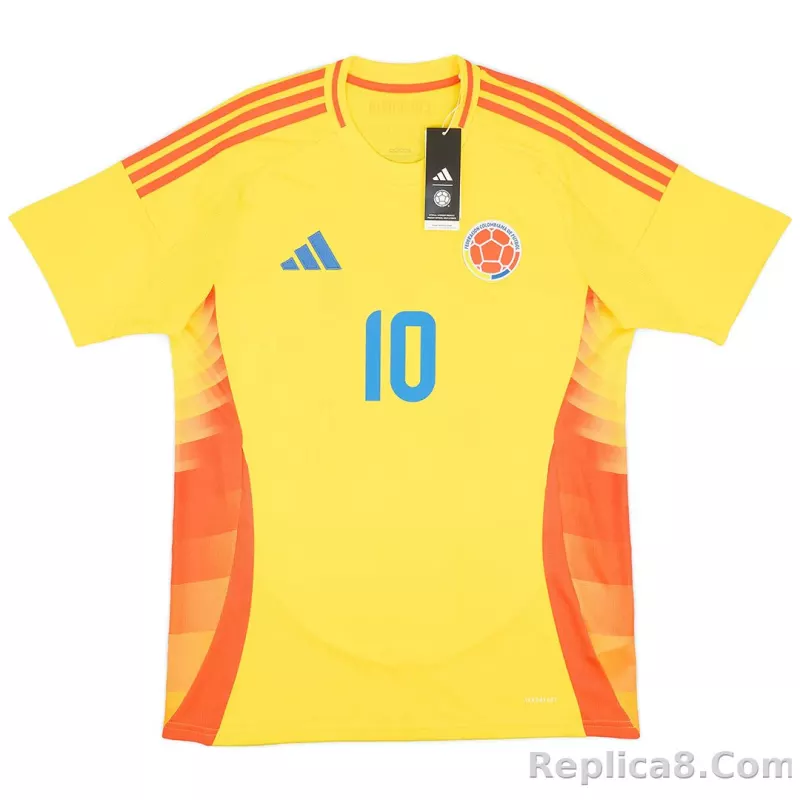 2024 Colombia JAMES #10 Home Jersey Copa America - detail