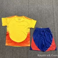 2024 Colombia Copa America Home Jersey+Shorts - view 3