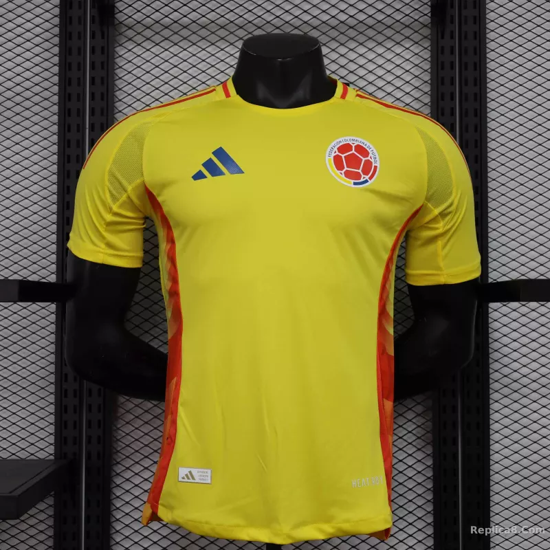 2024 Colombia Home Jersey Copa America Player Version