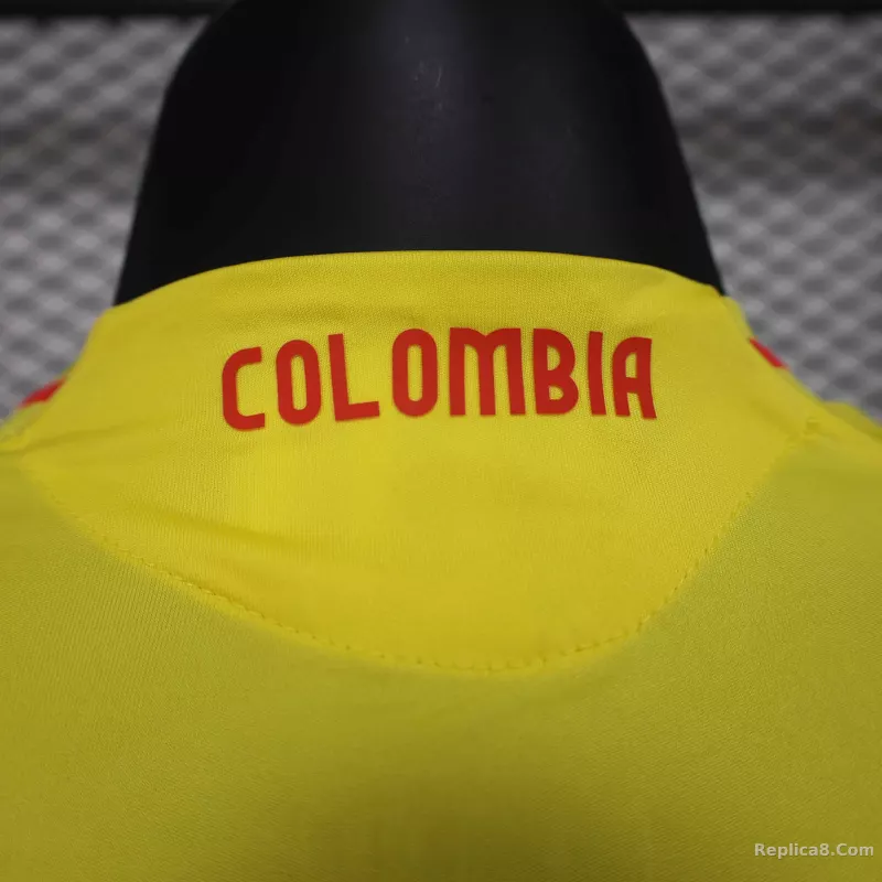 2024 Colombia Home Jersey Copa America Player Version - detail