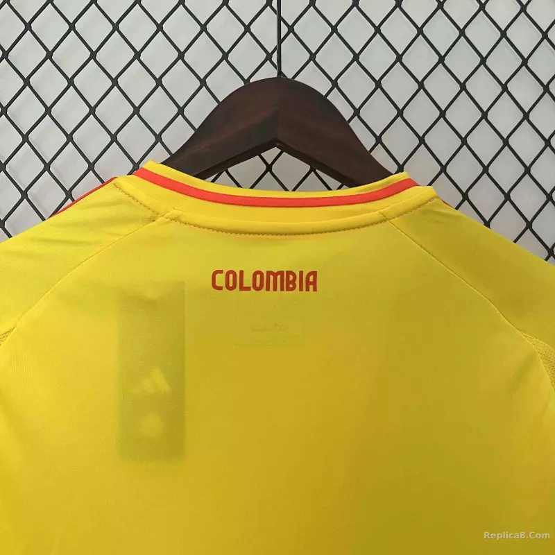 2024 Colombia Home Jersey Copa America - detail