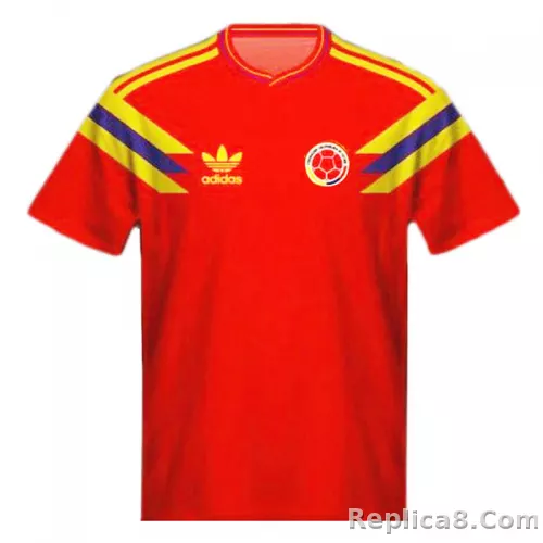 1990 Colombia Away Retro Jersey