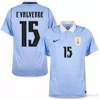 Nike Uruguay Home F. Valverde 15 Shirt 2026-2027 (Fan Style Printing) - view 1