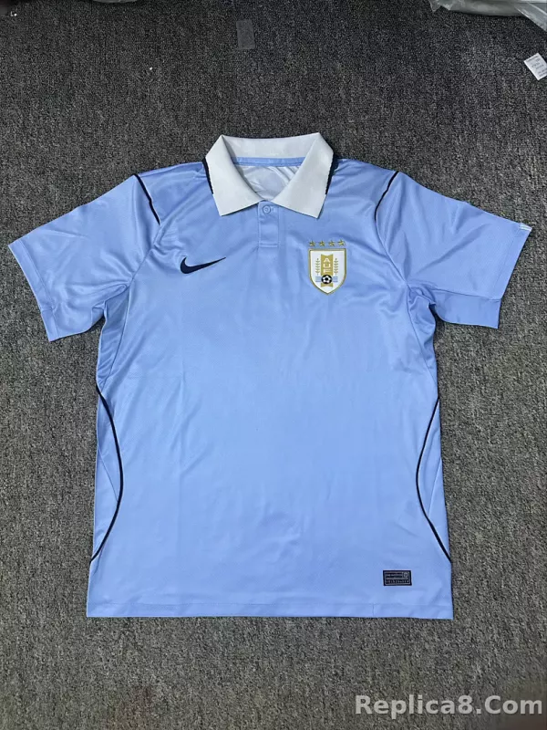 2026 Uruguay World Cup Home Soccer Jersey