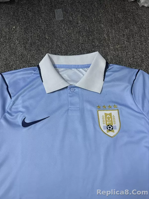 2026 Uruguay World Cup Home Soccer Jersey - detail