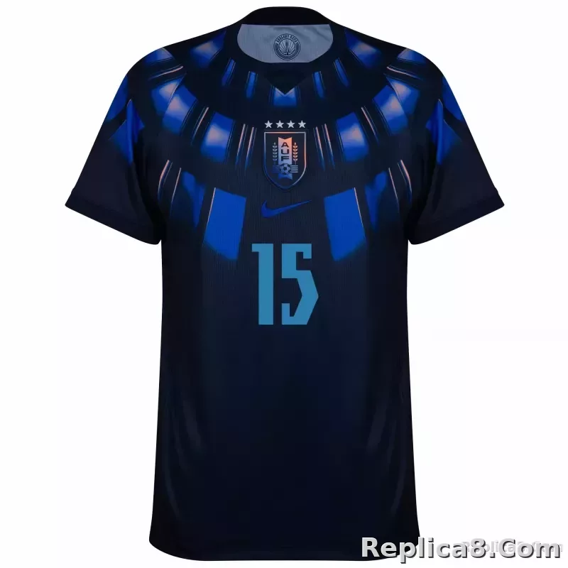 Nike Uruguay Away F. Valverde 15 Jersey 2026-2027 (Fan Style Printing) - detail