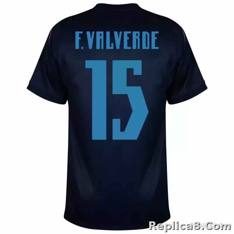 Nike Uruguay Away F. Valverde 15 Jersey 2026-2027 (Fan Style Printing) - detail