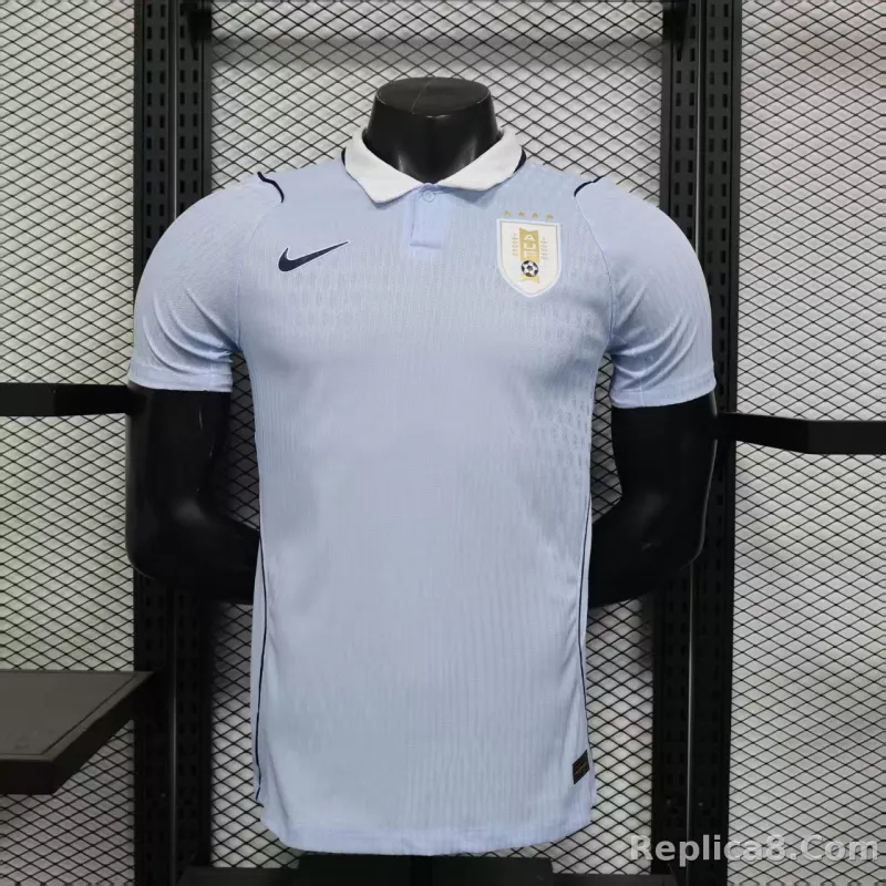 2026 Uruguay  Home World Cup Soccer Jersey Player Version