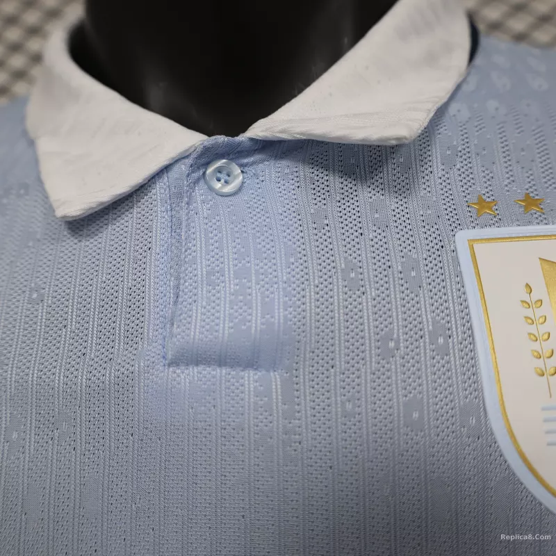 2026 Uruguay  Home World Cup Soccer Jersey Player Version - detail