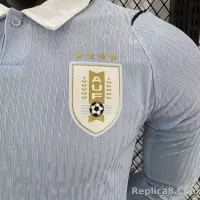 2026 Uruguay  Home World Cup Soccer Jersey Player Version Long Sleeve - view 10
